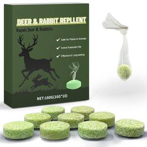 lot 12027 image: Deer Repellent 10 Balls, Rabbit Repellent Outdoor for Plants