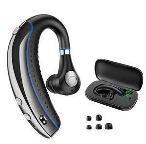 lot 12093 image: Bluetooth Headset, Bluetooth Earpiece with Noise Canceling Microphone, 0.53oz Ultralight V5.3 Wireless Headset with Charging Case Mute Button 56H Playtime Multi point for Work Cell Phone Driver Office