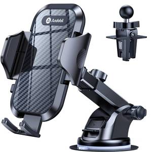 lot 12145 image: andobil Car Phone Holder, 2026 Military-Grade 89lbs Strongest Suction Phone Holders for Your Car DashboardWindshieldVent Easy Clamp Car Phone Mount Stand for iPhone 17 16 15 14 13 Pro Max Samsung