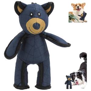 lot 12150 image: Unbreaka Bear Dog Unbreakable Teddy Extreme Bears 2.0 Dog Toys Aggressive Chewers Indestructible Stuffed Plush Dog Squeaky Toy Keep Them Busy Durable Tough Heavy Duty Chewer Dog Toy Large Breed (1PC) (Small Use)