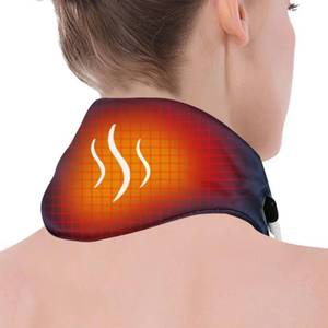 lot 12172 image: Neck Heating Pad, Arris Heated Neck Wrap with Adjustable Time and Temperature Control, USB Powered Neck Pain Relief, Stiffness Relief or Postoperative Recovery Blue