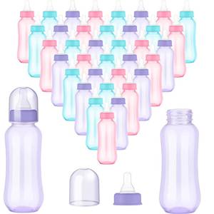 lot 13910 image: Norme 36 Pcs 9.5 oz Plastic Bottles Chug Shower Game Party Favors for Shower Decorations Gender Reveal Gifts (Many Color)