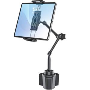 lot 14137 image: INSSKY Car Tablet Holder for Cup Holder, Metal Long Arm 360° Rotation Tablet Mount for Truck Golf Treadmill, Fit Thickness Case (Deep Max 1.18) for iPad ProAirMini, Galaxy Tab & 6.1-15.6 Devices