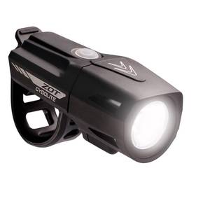 lot 14141 image: Cygolite Zot�� 450 Lumen Bike Light�� 5 Night & 2 Daytime Modes�� Sleek Durable Design�� IP67 Waterproof�� Sturdy Flexible Mount�� USB Rechargeable Headlight�� for Road & Commuter Bicycles,Black,Compact