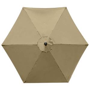 lot 14168 image: YOUGE OUTDOOR 10 Feet Patio Umbrella Replacement Canopy for 6 Ribs, Market Umbrella Top, Yard Table Umbrella Top Cover,Universal Strong and Thick Umbrella Canopy,Canopy Only (Taupe)
