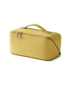 lot 14211 image: EACHY Travel Makeup Bag,Large Capacity Cosmetic Bags for Women,Portable Pouch Open Flat Toiletry Bag Make up Organizer with Divider and Handle