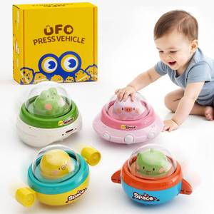 lot 14222 image: Dimoarch Press and Go Toy Cars for Toddlers 1-3 Push Go Animal Baby Racing Cars Friction Powered Car Toys for 6-12-18 Months Birthday Gifts for 1 2 3 Year Old Boys Girls