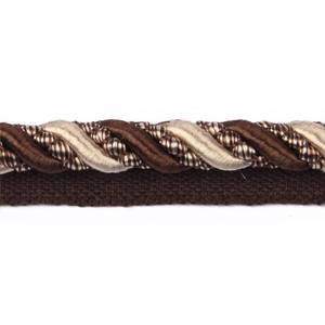lot 14226 image: BEL AVENIR 0.43 inch 13Yards Twisted Lip Cord Trim Basic Sewing Luxury Multicolor Handmade Crafts DIY Crafts Decoration Edge Piping Embellishments (Dark Coffee)