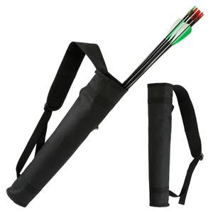 lot 14245 image: Ciltlurk Archery Quiver - Adjustable Back & Hip Arrow Holder for Compound & Recurve Bows - Lightweight Foldable Bag with Large Capacity for Hunting, Target Practice, Youth & Adults