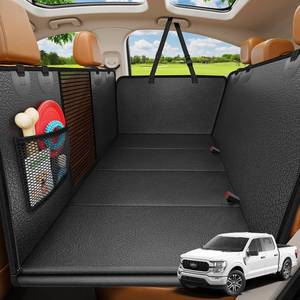 lot 19090 image: URPOWER Dog Car Seat Cover for Pets 100% Waterproof Seat Cover Hammock 600D Heavy Duty Scratch Proof Nonslip Durable Soft Back Seat Covers for Full Size Trucks