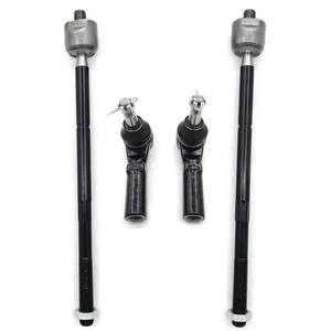 lot 19111 image: HAWK BROTHER 4Pcs Front Inner Outer Tie Rod Ends Compatible With 2011-2020 Dodge Charger Challenger, 2011-2014 CHRYSLER 300 - EV800963 ES800986