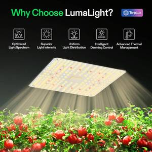 lot 19126 image: VIVOSUN LumaLight 100W LED Grow Light, Full Spectrum Plant Light, Smart Dimmable & High PPFD for Indoor Plants Seedling Vegetables Bloom, Fits 2�22�4 Grow Tents