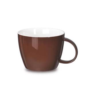 lot 19144 image: 30oz Oversized Coffee Mug Porcelain Bowl Soup Cup with Handle to Take A Break with Favorite Coffee Tea or Soup, Embellished with Handmade Color Glaze for Whatever Cold or Hot Drink, Chocolate (WHITE)