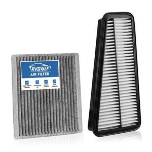 lot 19186 image: EngineCabin Air Filters Set Fit for 2023-2025 Honda Accord 2.0L Hybrid, 2023-2025 CR-V CRV 2.0L Hybrid(All only for 2.0 hybrid, Not 1.5L), Air Filter With Activated Carbon Replace CF10134 172206MAJ01