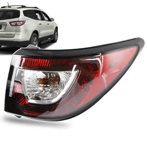 lot 19191 image: Lathsy Tail Light Compatible With 2013-2017 Chevy Traverse Rear Light Taillight Replace 84266020 (Outer, Right Passenger Side)