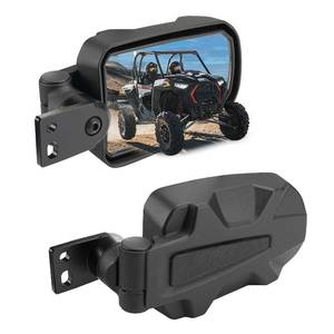 lot 19198 image: KEMIMOTO UTV Large Side Mirrors Compatible with Polaris RZR XP 1000900  TurboTrail 2014-2023, Folding Adjustable Break Away UTV SXS Mirrors with Ball Joint, Replace #2881198 Accessories