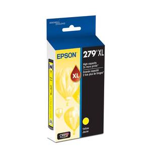 lot 20157 image: Epson 279 Claria Photo HD Ink High Capacity Yellow Cartridge (T279XL420-S) Works with Expression Photo XP-980