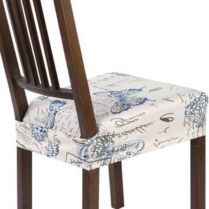 lot 20211 image: SearchI Stretch Dining Chair Seat Covers Set of 4, Soft Removable Washable Seat Covers for Dining Chairs, Dining Room Seat Cover Protector (Rear-Covered, Butterfly)