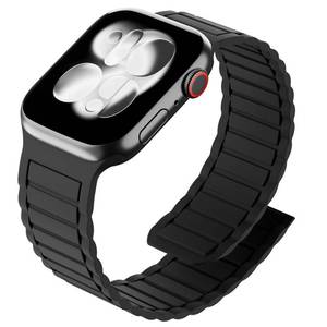 lot 20256 image: Arctime Silicone Magnetic Band Compatible with Apple Watch for 38mm 40mm 41mm 42mm 44mm 45mm 46mm 49mm, Sport Strap Soft Replacement Wristband for iWatch Ultra 3 2 1 Series 11 10 9 SE 8 7 6 5 4