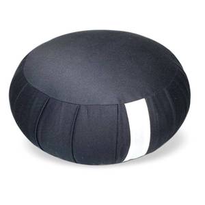 lot 1491 image: Zafu Meditation Cushion Japan Made  Authentic Zen Temple Style Zazen Seat �� Firm Kapok Filling for Mindfulness, Yoga & Posture Support