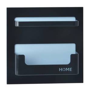lot 1492 image: Bright Life Bedside Shelf Bedroom Dorm Room Rack Organizer Storage -Use as Kid Student Wall Shelf to Organize Headphone,Remotes,Glass,Cellphones(Horizontal TypeBlack)