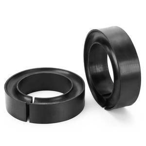lot 1530 image: Heavy-Duty Round Rubber Coil Spring Spacer for Car, Enhance Spring Rate for 5 & 5.5 O.D. Universal Coil Spring Booster (Pack of 2)