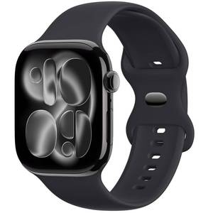 lot 2086 image: Bandsie Original FKM Rubber Band Compatible with Apple Watch Ultra 3 2 1 Bands 44mm 45mm 49mm 46mm 42mm 38mm for Men Women, Sport Durable Fluoroelastomer Strap for iWatch Series 11 10 SE 9 8 7 6 5 4