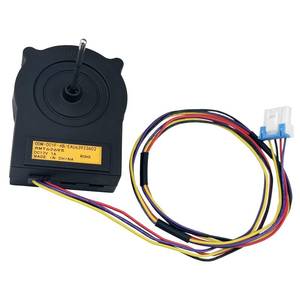 lot 2107 image: EAU63923602 Refrigerator Condenser Fan Motor Compatible with LG Fridge Refrigerator Cooling Fan Motor Assembly Replaces ODM-001F-4B DC 12V 1A for Fridge Radiator Freezer Freezing Fans