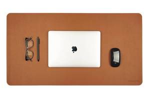 lot 2110 image: ANECDOTE Vegan Leather Desk Pad - 31.5x17 Desk Mat for Your Office. This Quality Large Mouse Pad has Chic Elegance, Professional Look & Satisfying Touch - The Perfect Leather Mouse Pad for You