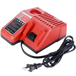 lot 4113 image: 12V & 18V Multi Voltage Lithium Ion Battery Charger Replacement for 48-59-1812 12Volts&18Volts Series Battery