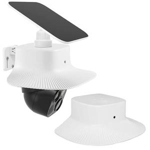 lot 4146 image: Camera Rain Cover is Only Compatible with Eufy Security SoloCam S340,Sun Shade Rain Shield Outdoor Camera Cover,Protective Cover for Security Cameras,Easy to Install