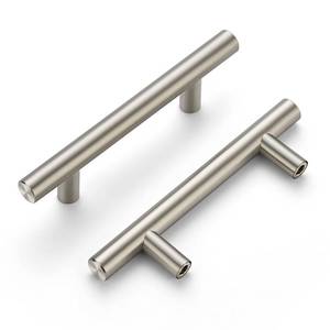lot 4147 image: Ravinte 30 Pack  5 Cabinet Pulls Satin Nickel Stainless Steel Kitchen Drawer Pulls Cupboard Pulls Brushed Nickel Cabinet Handles 5Length with 3 Hole Center