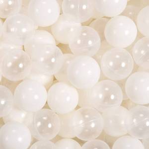lot 5435 image: STARBOLO 100 Ball Pit Balls Phthalate Free BPA Free Crush Proof Plastic - Beige Colors in Reusable Play Toys for Kids with Storage Bag