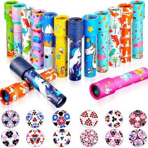 lot 6027 image: 15 Pcs Classic Kaleidoscopes Kids Birthday Party Favor Old Fashioned Vintage Educational Toys Stocking Stuffers Goodie Bag Fillers for Classroom School Return Gifts Carnival Prizes(Lovely Style)