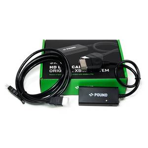 lot 6483 image: POUND HD Link Cable for Original Xbox - Compatible with All Modern TVs, HDMI Cable for HD Video Quality and 480i720p Resolution On Xbox Classic