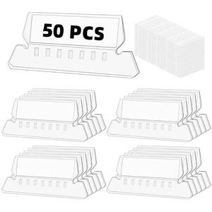 lot 6492 image: File Folder Tabs, SUNEE 50 Sets Hanging File Folder Labels Tabs and Inserts for Hanging Files Folders