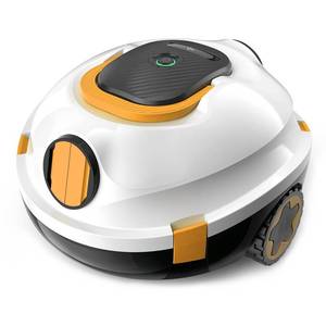lot 9374 image: Y20 Robotic Pool Cleaner, Cordless Pool Vacuum for Above Ground & Inground Flat Pools with Dual Motors, 130 Min Runtime, Auto-Parking, Powerful Pool Vacuum Robot for Up to 1100 Sq.Ft