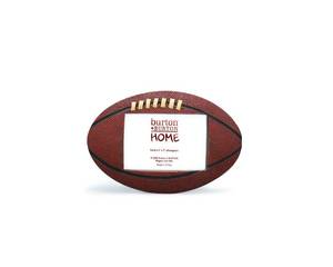 lot 10455 image: FOOTBALL SHAPED PHOTO FRAME