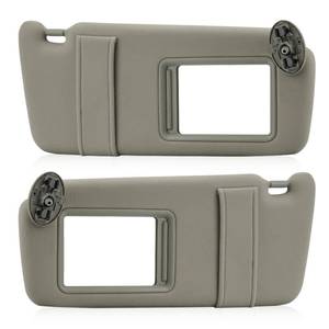 lot 11876 image: Beige Driver Left  Passenger Right Side Sun Visor Replacement Compatible with 2007 2008 2009 2010 2011 Toyota Camry Without Sunroof Replace ��74310-06750-E0, 74320-06780-B0