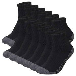 lot 11934 image: COOVAN Mens Athletic Ankle Socks 12 Pack Mens Cushion Comfort Casual Running Sock Size 10-13