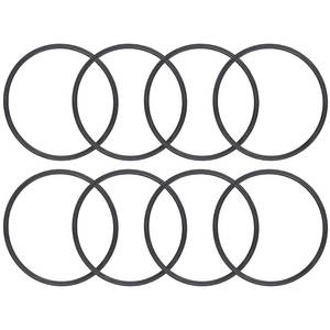 lot 12218 image: (8-Pack) Salt Cell O-Ring Compatible with Hayward GLX-Cell-Union Buna-N for Turbo Cell Salt Chlorination Cell Union - Aftermarket T-Cell Union O-Rings