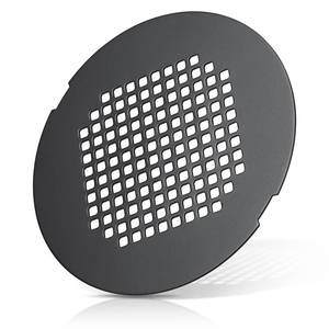 lot 12221 image: Uxoz Shower Drain Cover, Shower Drain Hair Catcher Snap-in Replacement Strainer, Matt Black Round Grate, Drain Protector Designed for 4.25 D Standard Round Shower Drains