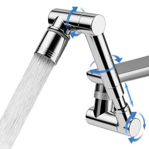 lot 12230 image: 1440° swivel faucet extender, sink faucet aerator extender, swivel extendable filter, with 2 modes splash guard multi-functional universal mechanical arm suitable for kitchenbathroomtoddlers