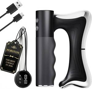 lot 12233 image: Heated Muscle Scraper Tool, Electric Full Body Contouring Device, Gua Sha Massager and Fascia Knife for Deep Tissue Relaxation, Portable Arm Leg Back Neck Waist Care with LED Display