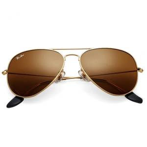 lot 12241 image: Pro Acme Classic Aviator Sunglasses for Women & Men Polarized Metal Frame UV400 Driver Sunglasses, 58 MM (GoldBrown -Polarized)