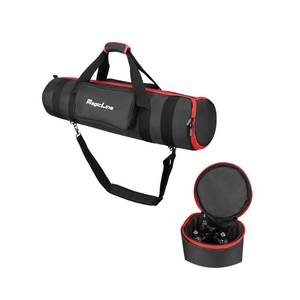 lot 13015 image: MagicLine Tripod Carrying Case Bag 33.5x7.9x7.9inch, with 2 Outer Pockets1 Inner Pocket3 Inner Compartments, Padded Carry Case for Light Stands,Mic Stands,Tripods,Monopods