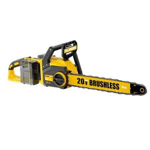 Pyrcruax 40V(20V*2) 16" Brushless Chainsaw Cordless, Electric Chainsaw Fully Compatible with DeWalt 20V MAX, Auto-Oiling, Tool-Free Tensioning, Safety Chain Brake, Batteries and Charger Not Included