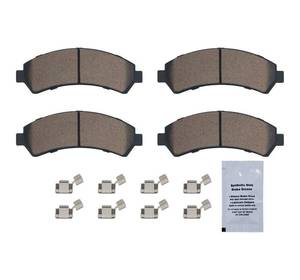 lot 14298 image: HUSCH D726 Front Ceramic Brake Pads Kit Fit For Chevrolet Blazer 1997, For S10 1998-2003, For GMC Jimmy 1997-2005, For Sonoma 1998-2003