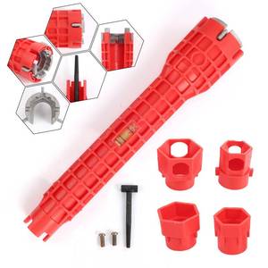 lot 14304 image: Ferropeak 14-in-1 Multi-Functional Plumbing Wrench, Non-Slip Comfort Grip, Universal Tool for Toilet, Sink, Faucet Installation & Repair, Bathroom & Kitchen Plumbing
