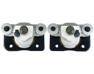 lot 14307 image: 1436-423 1436-422 Front Left Right Brake Calipers WPads for Arctic Cat ATV 250 300 350 400 400 FIS 425 450 500 500 FIS 550 650 700 1000 Thunder Cat Side by Side Wildcat Trail 700 Wildcat 1000 X 1000